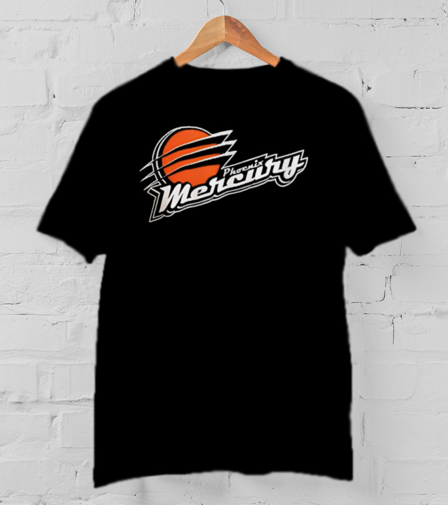 Phoenix Mercury WNBA Basketball Team Retro Style T-Shirt