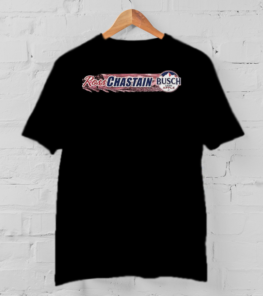 Ross Chastain Busch Light Apple Racing Collaboration T-Shirt