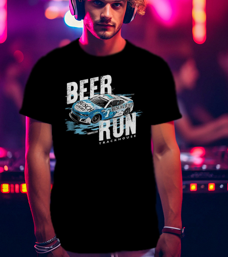 Ross Chastain Beer Run Trackhouse NASCAR Chevrolet Camaro ZL1 Number 1 T-Shirt