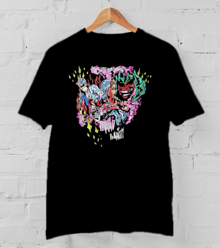 Warren Lotas You Don’t Really Know Devoid Of Humanity Masked Faces Youthful Warriors T-Shirt