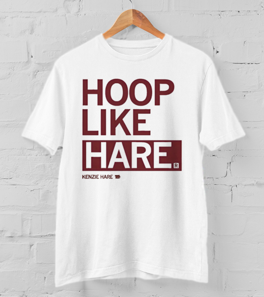 Hoop Like Hare Kenzie Hare T-Shirt