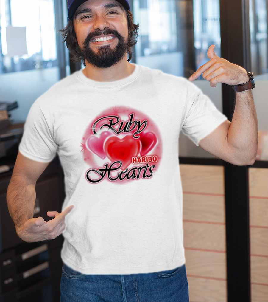 Jennie X Haribo Ruby Hearts T-Shirt