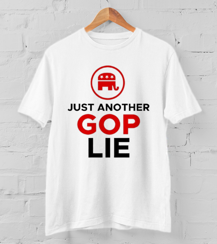 Just Another GOP Lie Republican Party Elephant Symbol T-Shirt