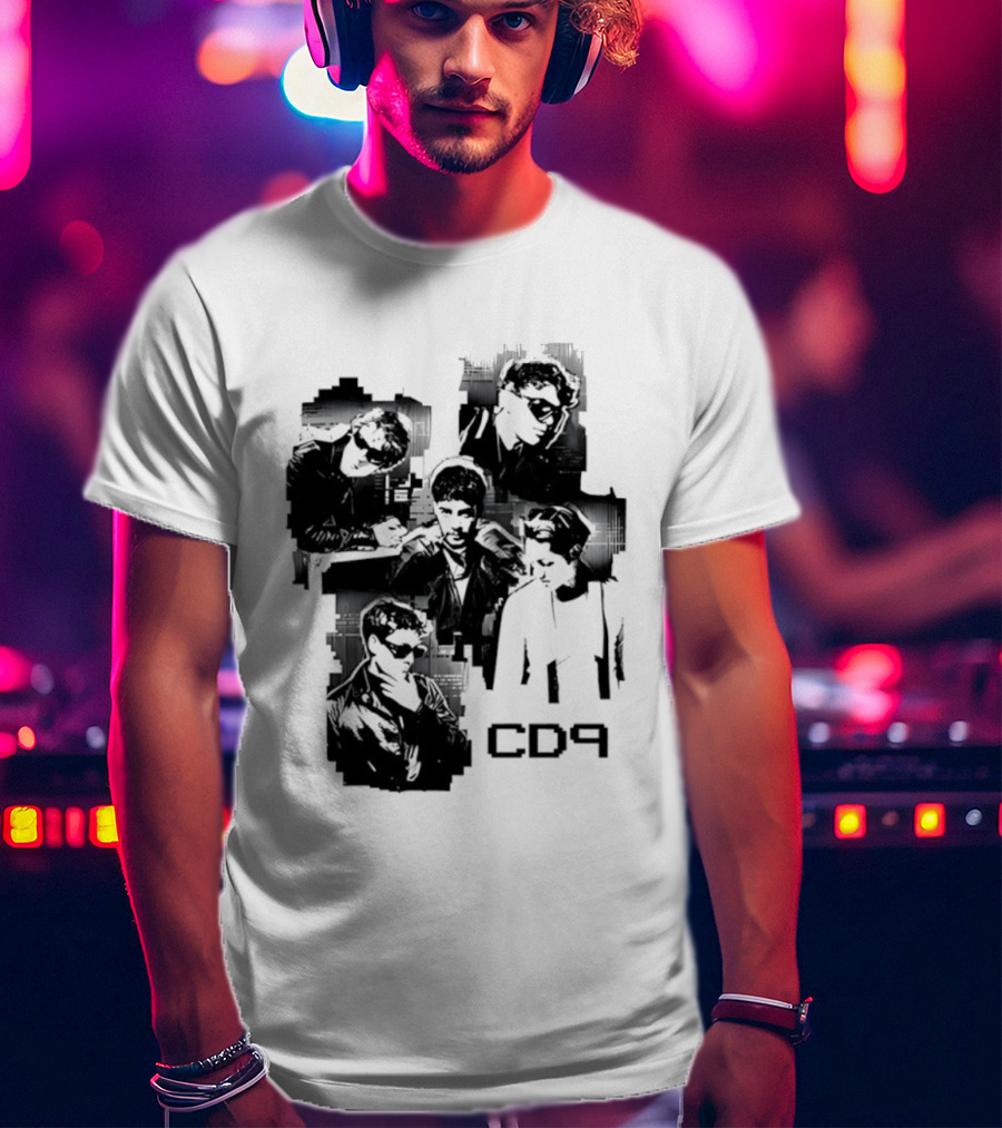 Casa CD9 Band Silhouette Collage T-Shirt
