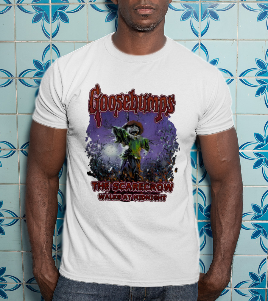 Goosebumps The Scarecrow Walks At Midnight Creepy Horror Collection T-Shirt