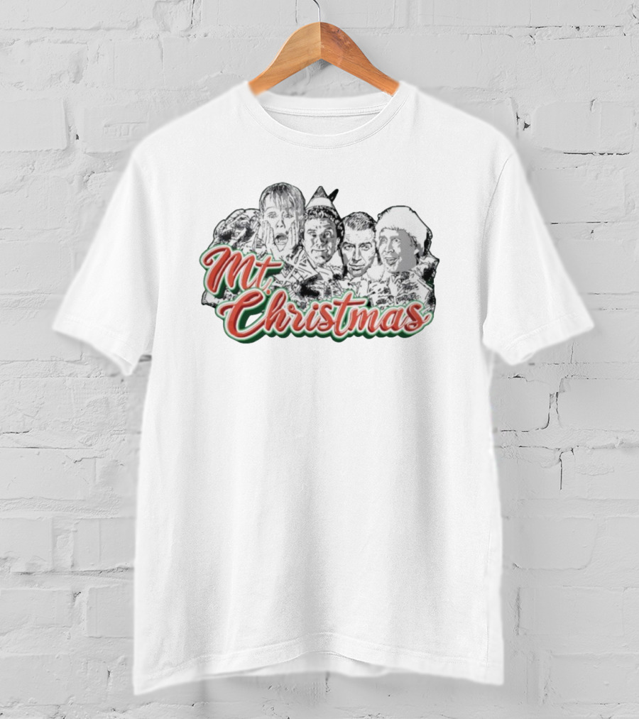 Mt. Christmas Home Alone Die Hard Griswold Elf T-Shirt
