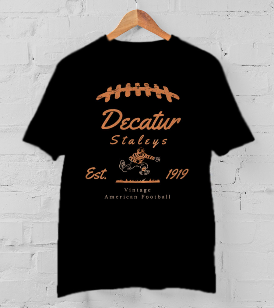 Decatur Staleys Est 1919 Vintage American Football Chicago Bears T-Shirt