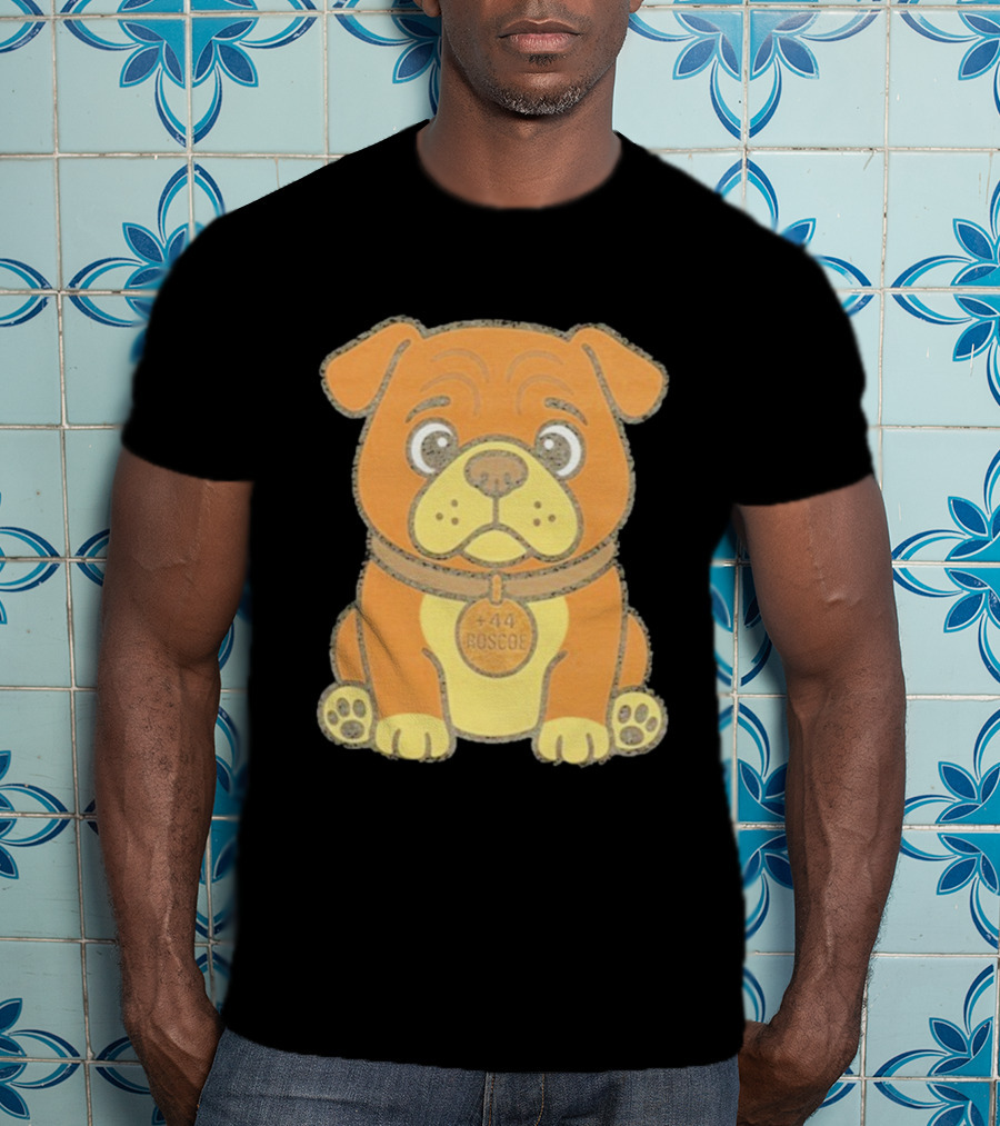 Lewis Hamilton Roscoe Dog +44 T-Shirt