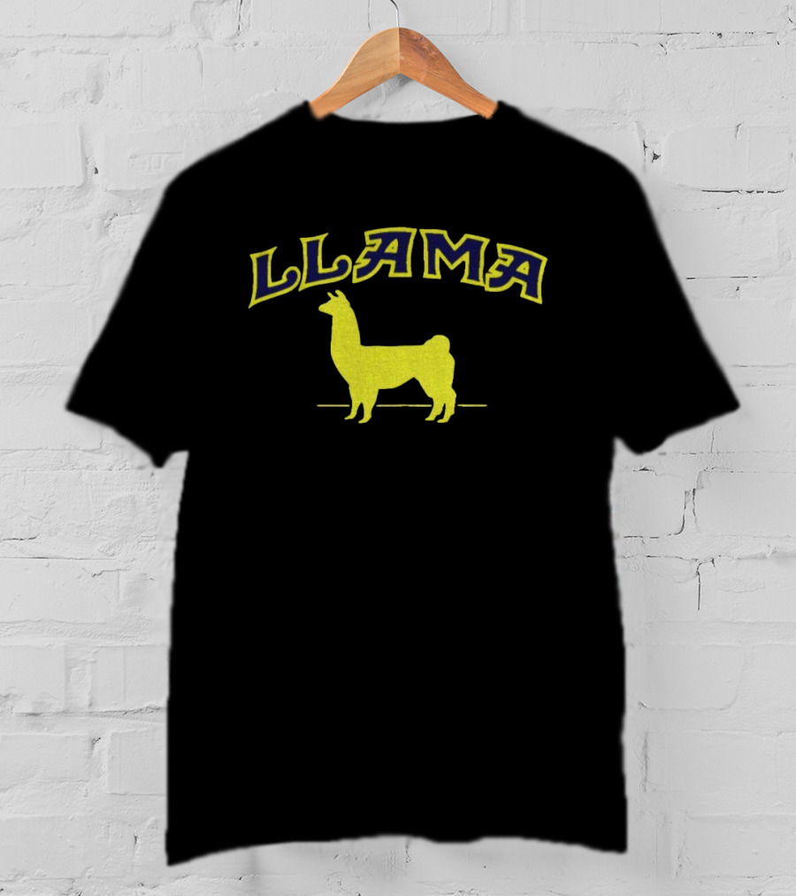 Phish Llama Enjoy Myself Trey Anastasio Royal Blue Concert Llama Silhouette T-Shirt