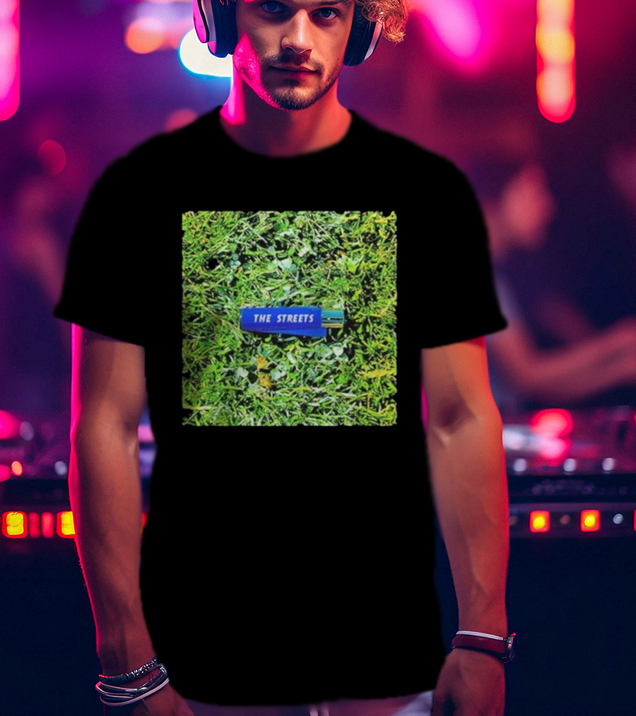 The Streets Blue Lighter On Grass St Andrew T-Shirt