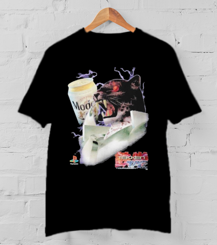 Tekken TAG Tournament Armor King X Modelo 2000 Mamono World PlayStation T-Shirt