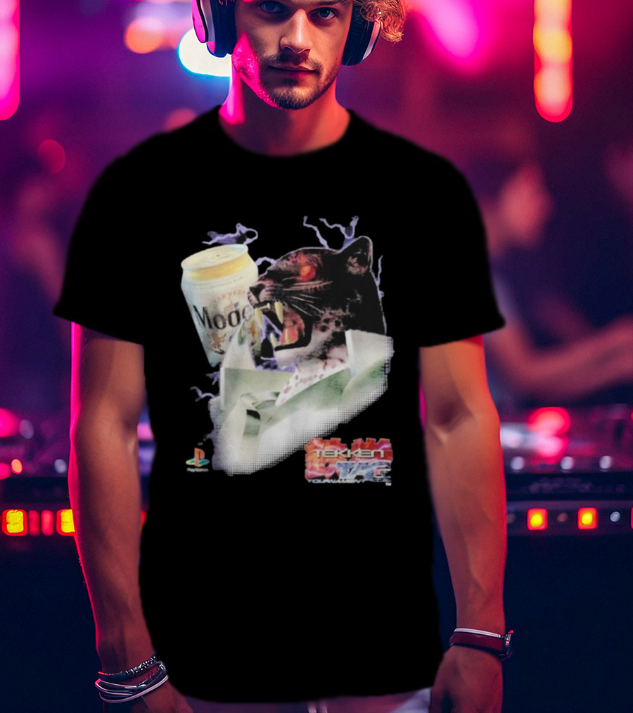 Tekken TAG Tournament Armor King X Modelo 2000 Mamono World PlayStation T-Shirt