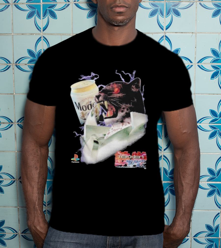 Tekken TAG Tournament Armor King X Modelo 2000 Mamono World PlayStation T-Shirt