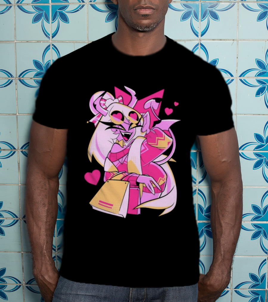 Verosika Hellaverse Cozy Winter Hazbin Hotel Character Art T-Shirt