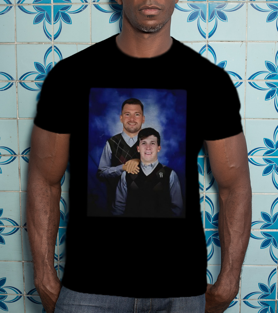 Austin Reaves Luka Doncic Step Brothers Basketball Meme Portrait T-Shirt