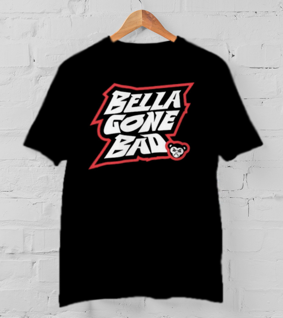 Bella Gone Bad Nikki Bella WWE 02 Wrestler Logo T-Shirt