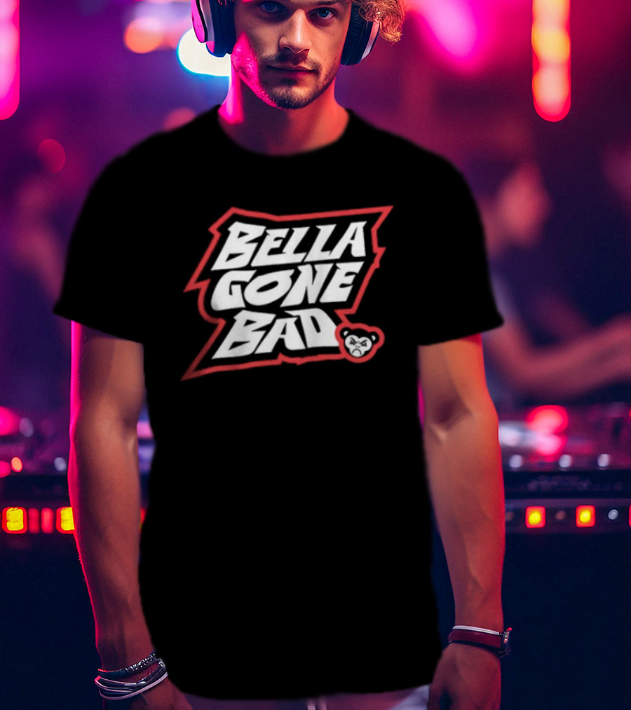 Bella Gone Bad Nikki Bella WWE 02 Wrestler Logo T-Shirt