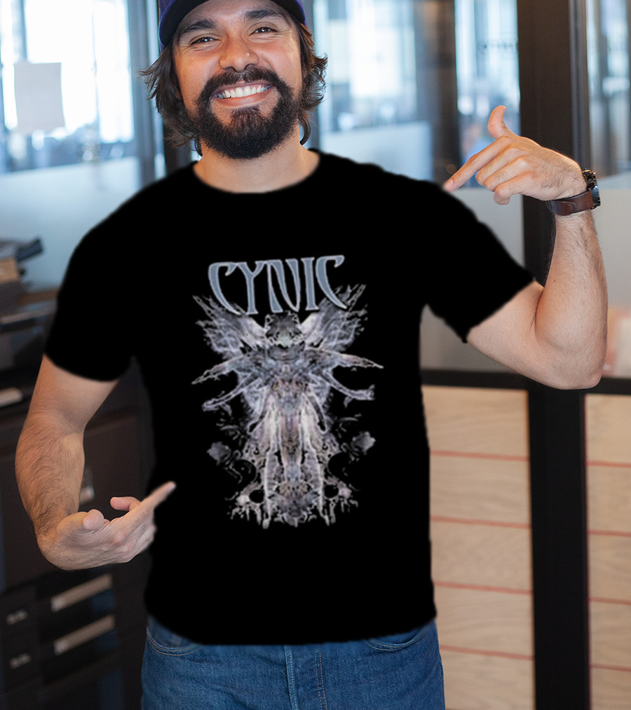Cynic Traced In Air Angelic Abstract Band Merchandise T-Shirt