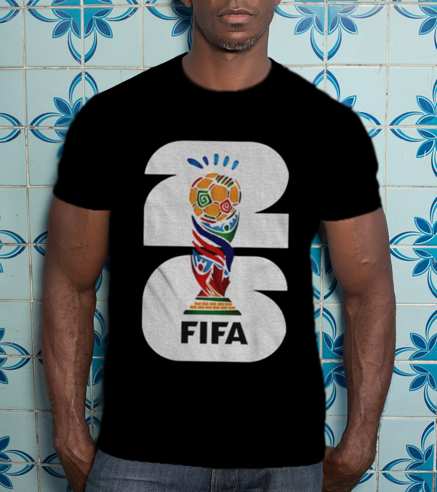 FIFA World Cup 2026 Trophy Emblem Iconic Soccer Championship Symbol T-Shirt