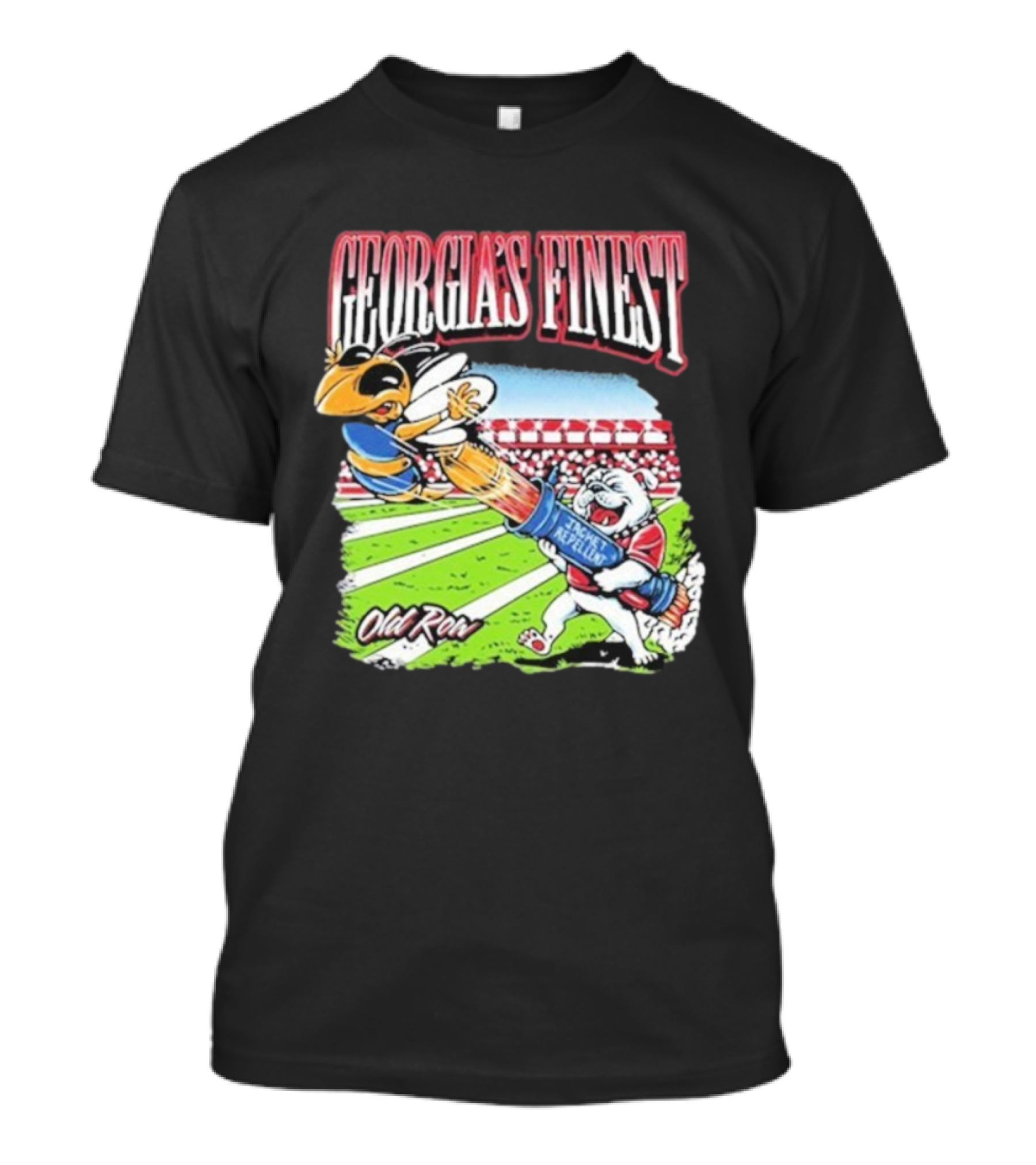 Georgia's Finest Georgia Tech Yellow Jackets Repellent Dawg Victory T-Shirt