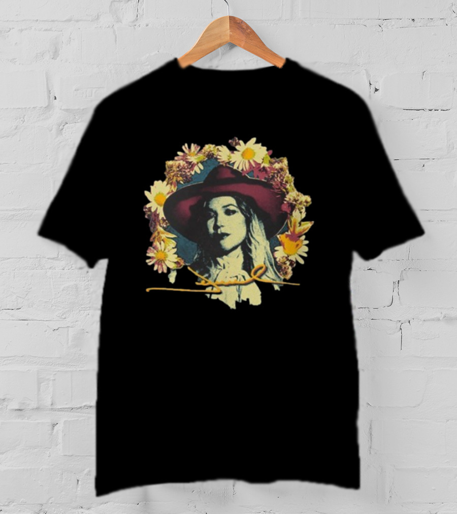 Jewel Life Tour 2024 Vintage Floral Portrait With Hat T-Shirt