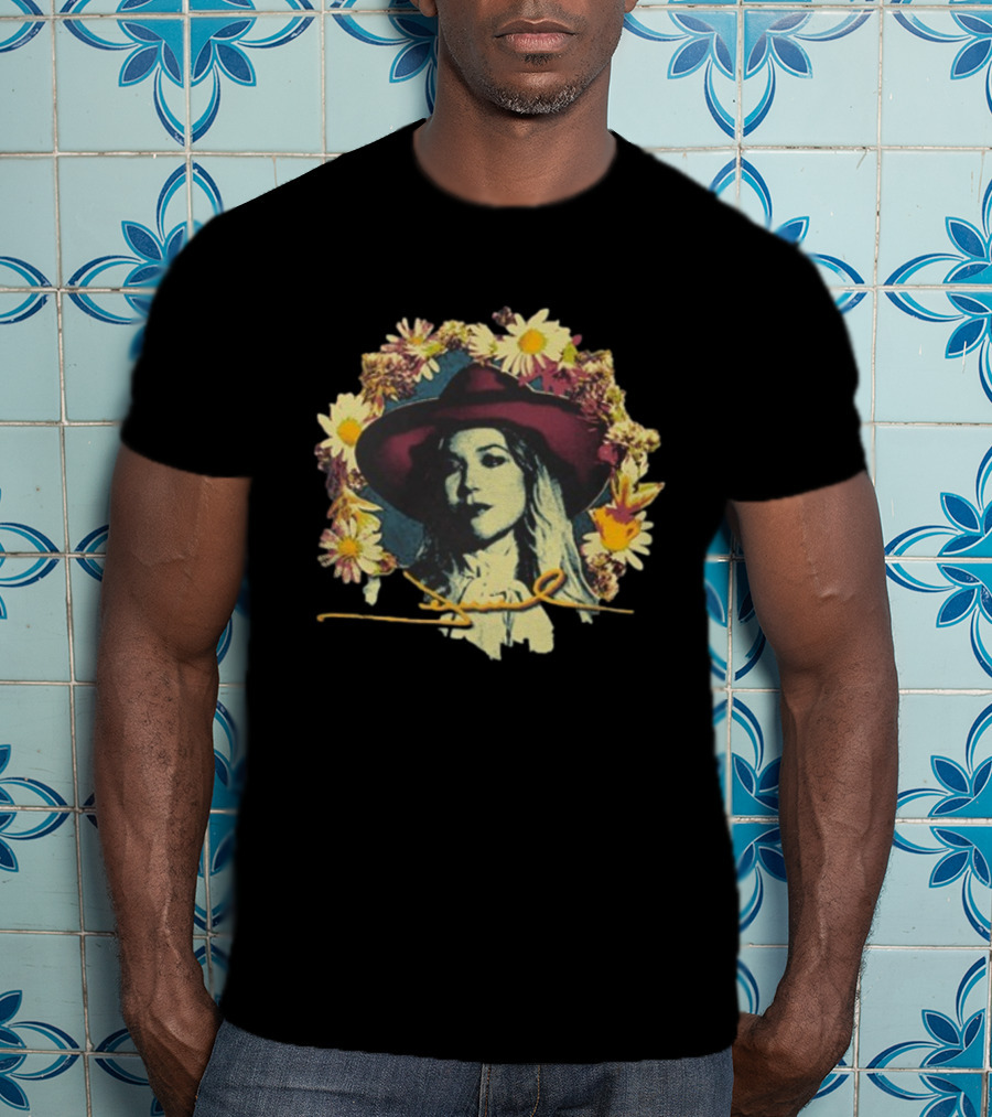 Jewel Life Tour 2024 Vintage Floral Portrait With Hat T-Shirt