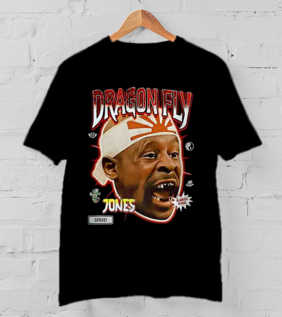 Martin Lawrence Dragon Fly Jones Big Head Silencio Punk Sensei T-Shirt
