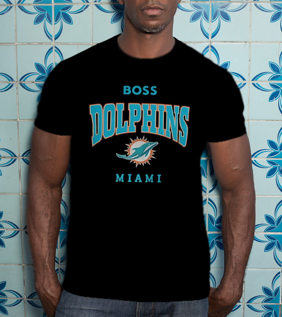 BOSS Dolphins Miami NFL T-Shirt