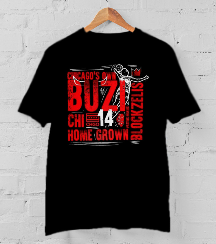 Chicago's Own Buzz Steezer 14 CHGO Home Grown T-Shirt
