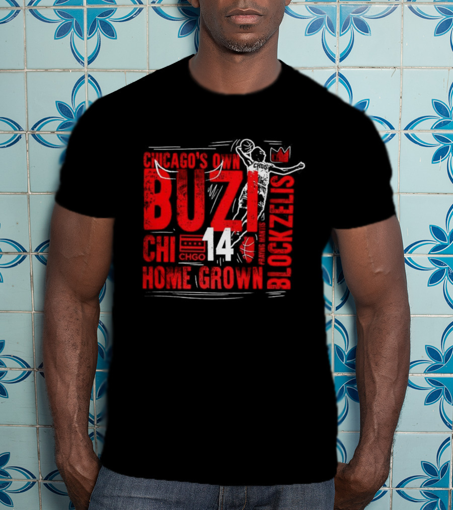 Chicago's Own Buzz Steezer 14 CHGO Home Grown T-Shirt
