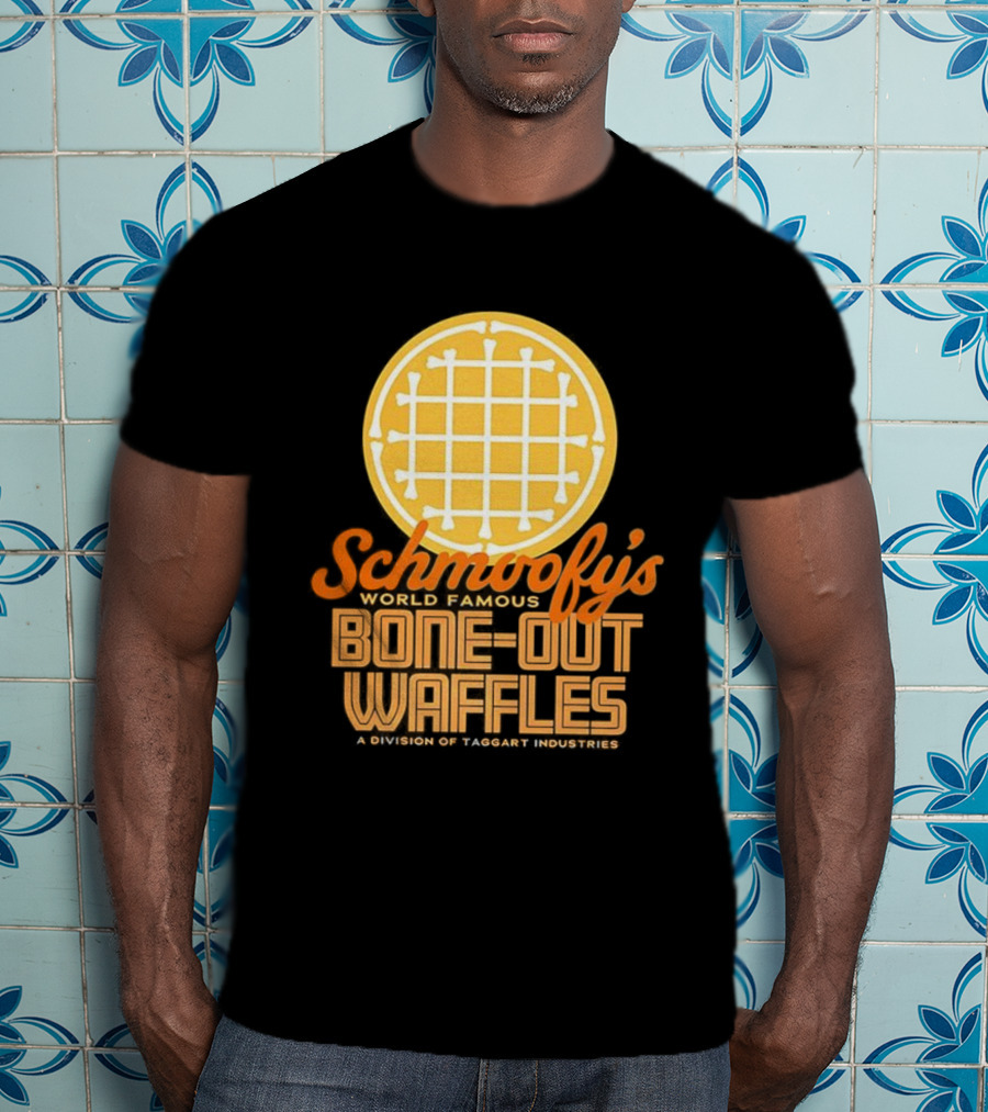 Schmoofy’s World Famous Bone-Out Waffles Exclusively At Specific Locale T-Shirt