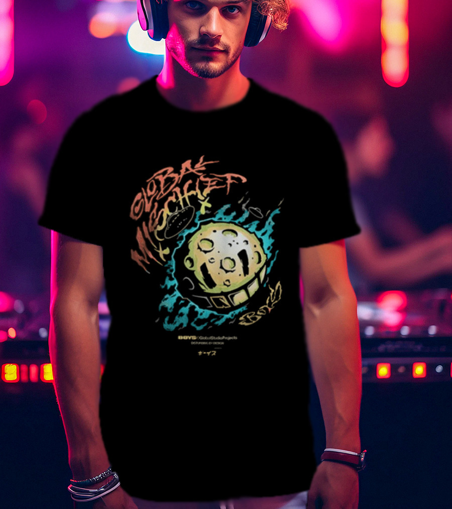 The Boys Global Mischief Alien Pie Planetary Adventure T-Shirt