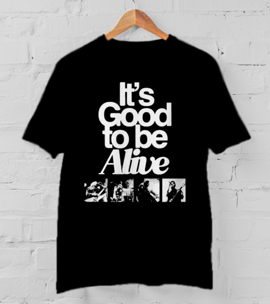 The Gaslight Anthem It's Good To Be Alive Band Silhouette T-Shirt