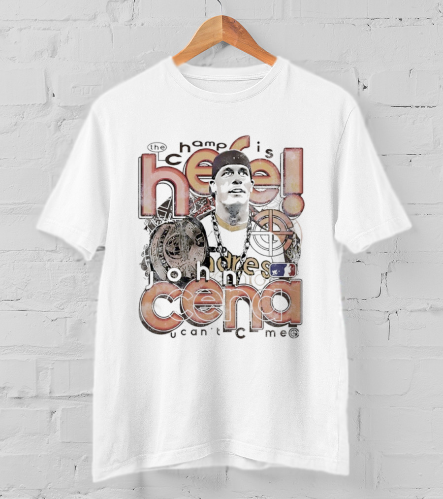 John Cena Champ Is Here Cena Wrestling Icon T-Shirt