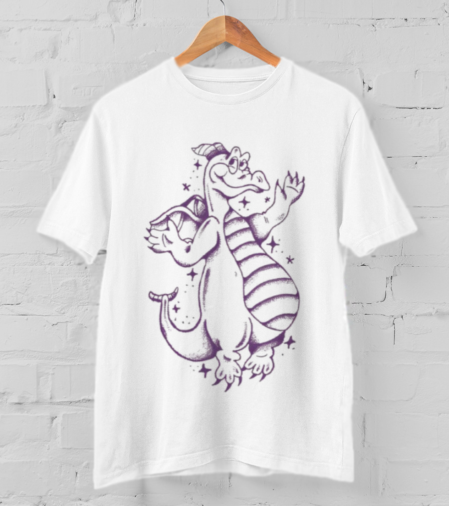 Imagination Hatchling Magic Purple Dragon Fantasy T-Shirt