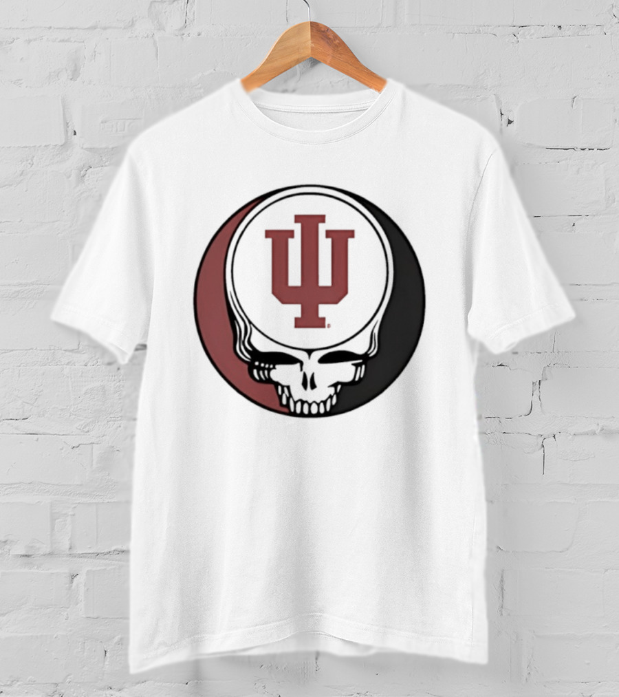 Indiana University Grateful Dead Steal Your Face Mashup T-Shirt
