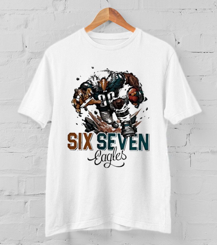 Philadelphia Eagles Mascot Six Seven T-Shirt