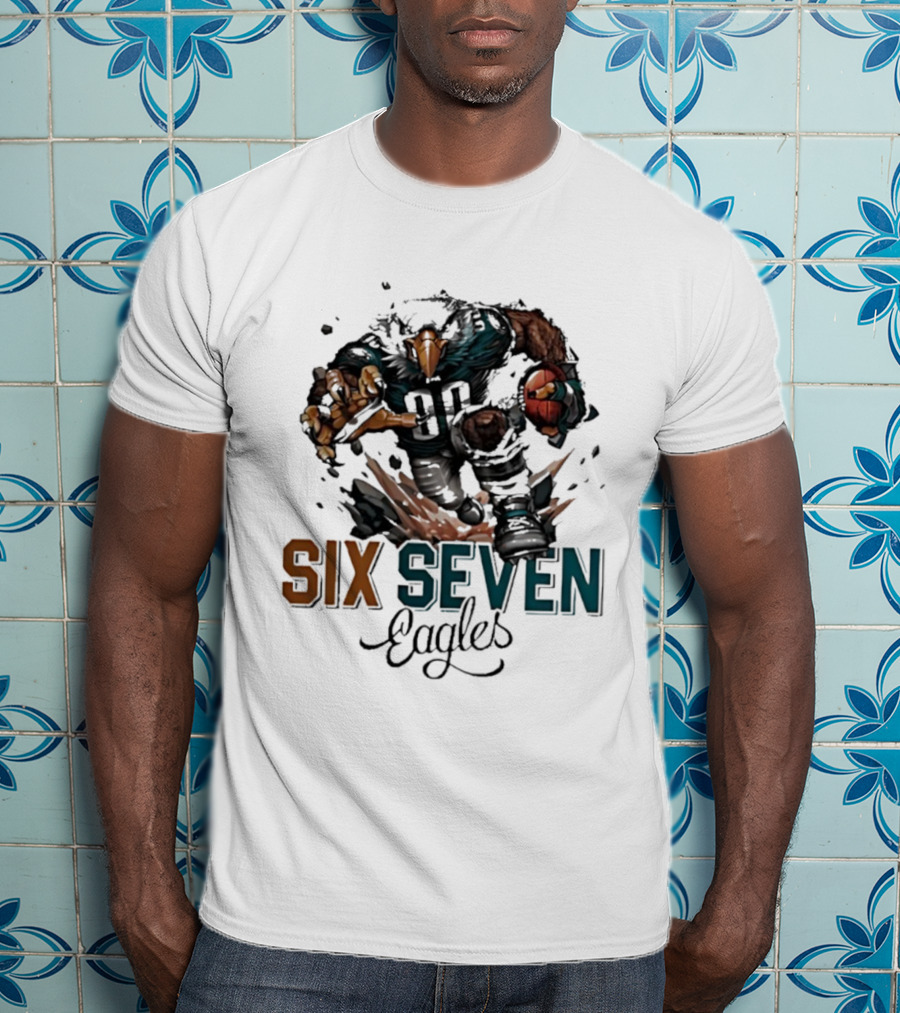 Philadelphia Eagles Mascot Six Seven T-Shirt