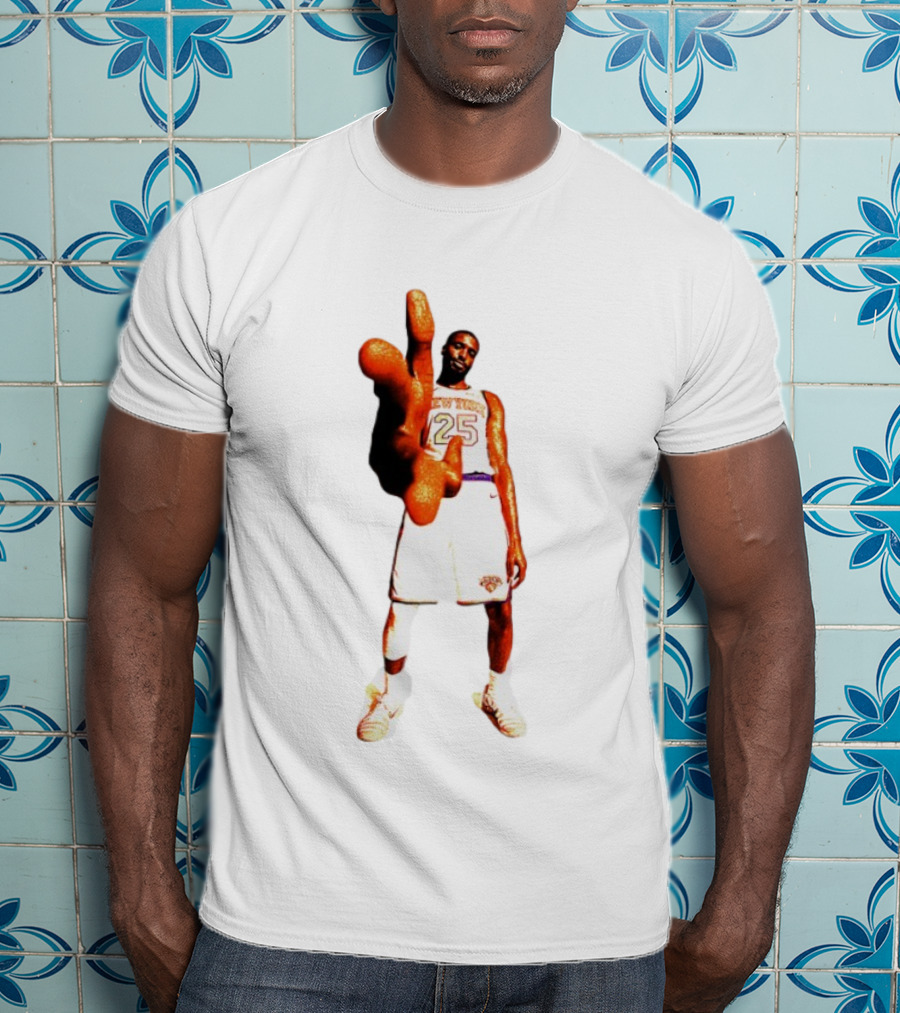 Mikal Bridges 25 New York Knicks Basketball T-Shirt