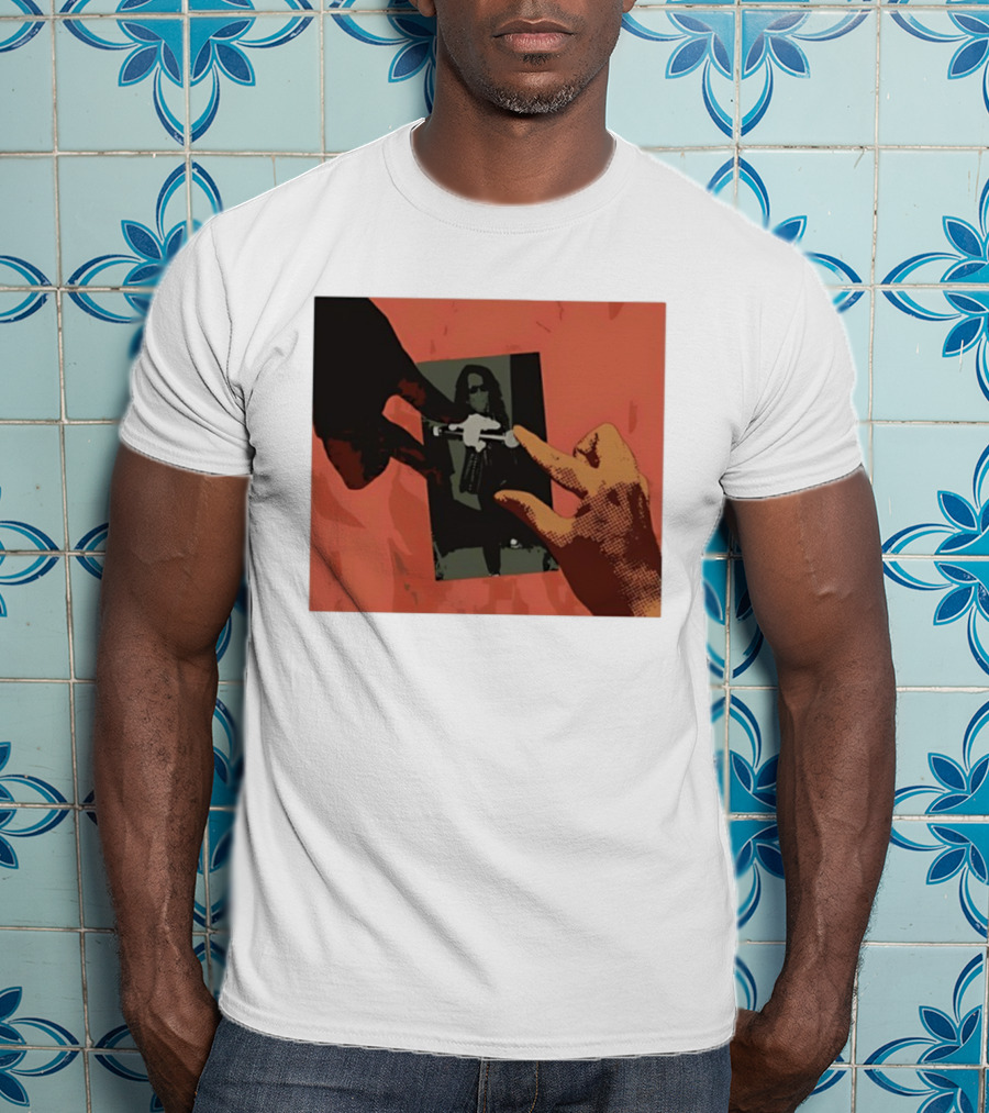 Stephen Pearcy Ratt Attack Retro Music Photo Collage T-Shirt