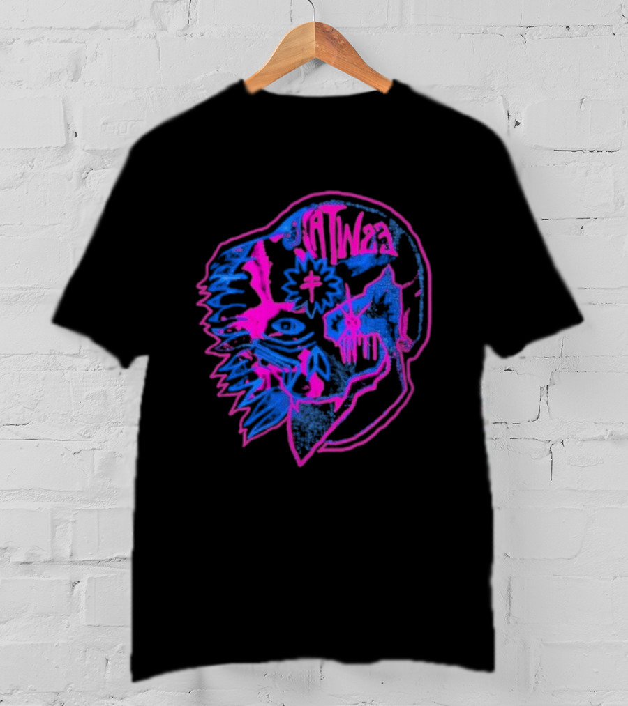 All Them Witches Acid Head Psychedelic Skull Art T-Shirt