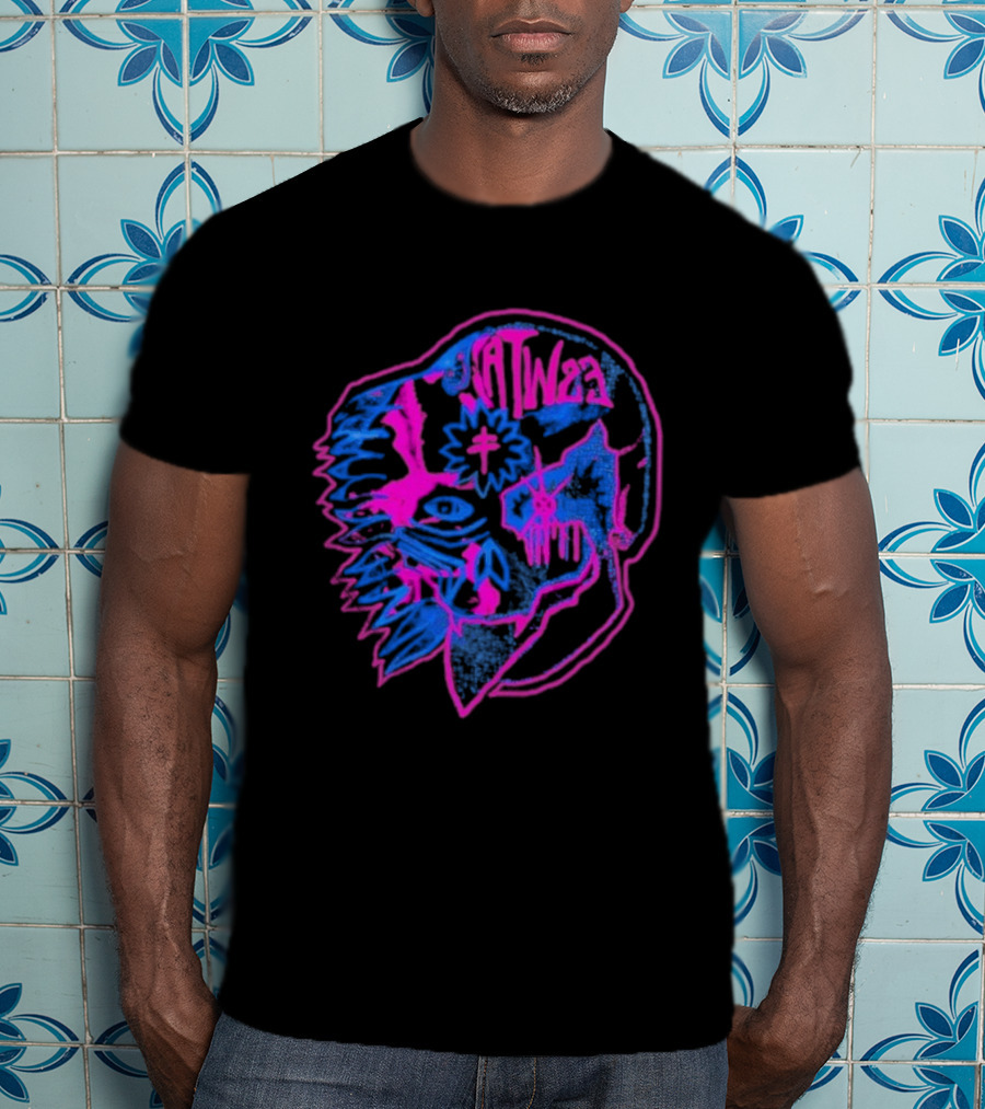 All Them Witches Acid Head Psychedelic Skull Art T-Shirt