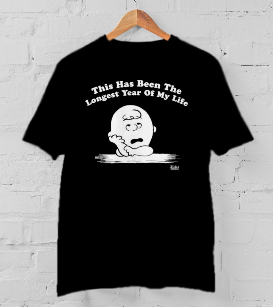 This Has Been The Longest Year Of My Life Charlie Brown The Peanuts Diablo Macabre T-Shirt