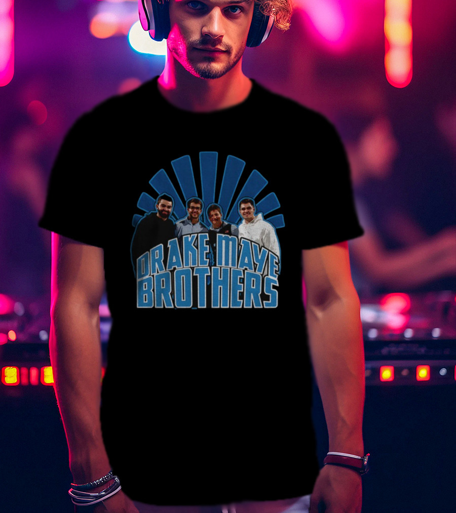Drake Maye Brothers NFL Football Fan Apparel T-Shirt