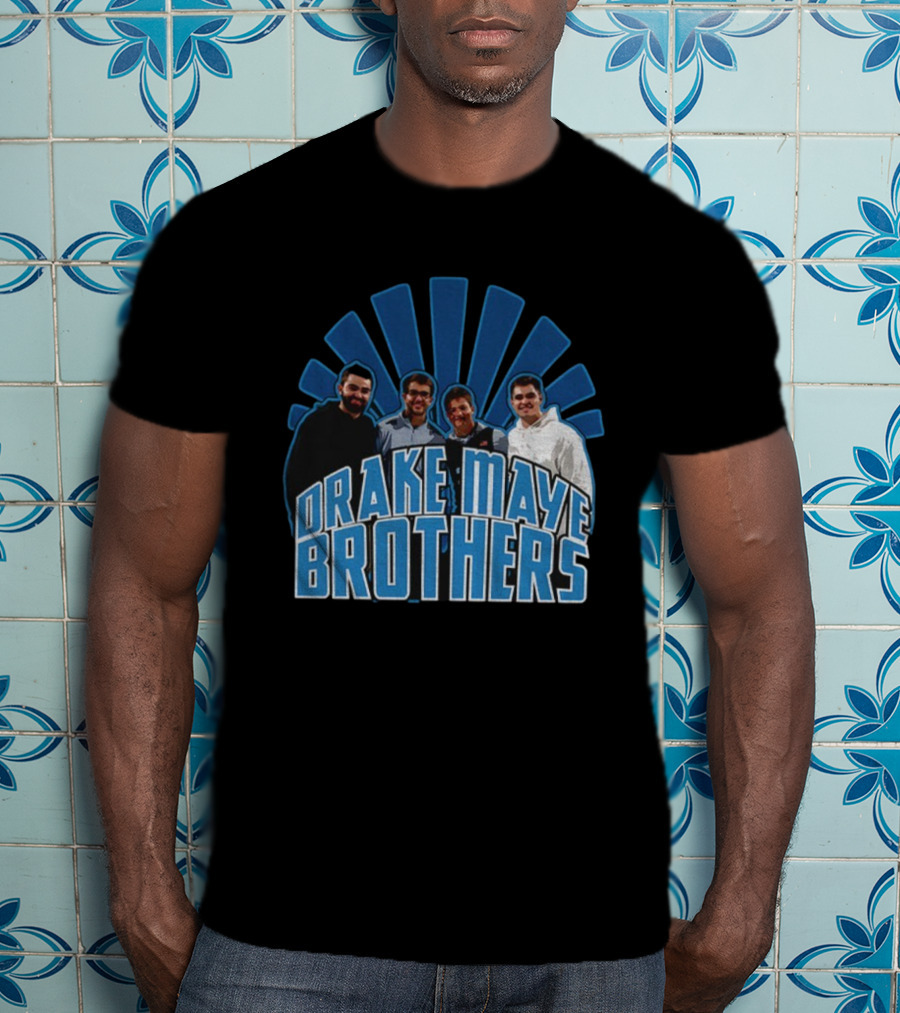 Drake Maye Brothers NFL Football Fan Apparel T-Shirt