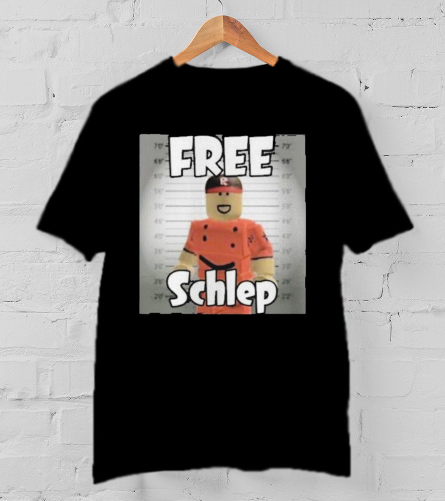 Free Schlep Roblox Shot Character T-Shirt