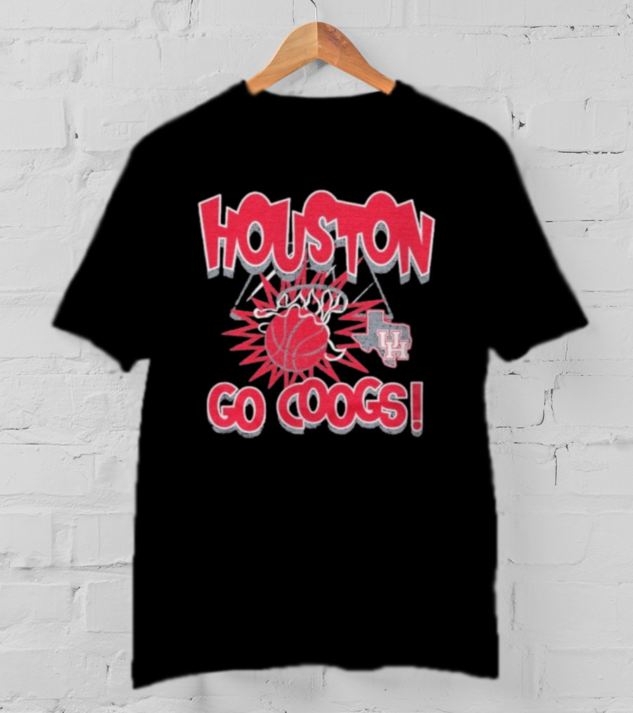 Houston Go Coogs Basketball Texas UH T-Shirt