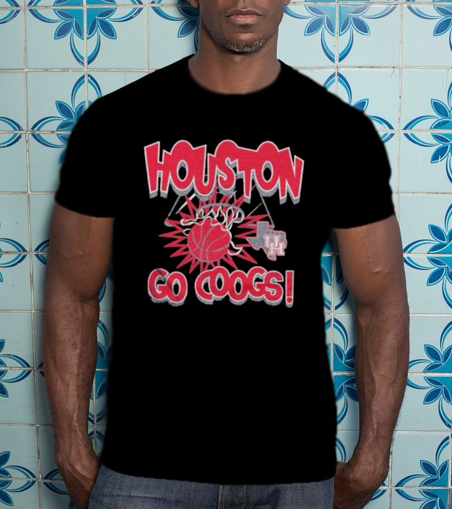 Houston Go Coogs Basketball Texas UH T-Shirt