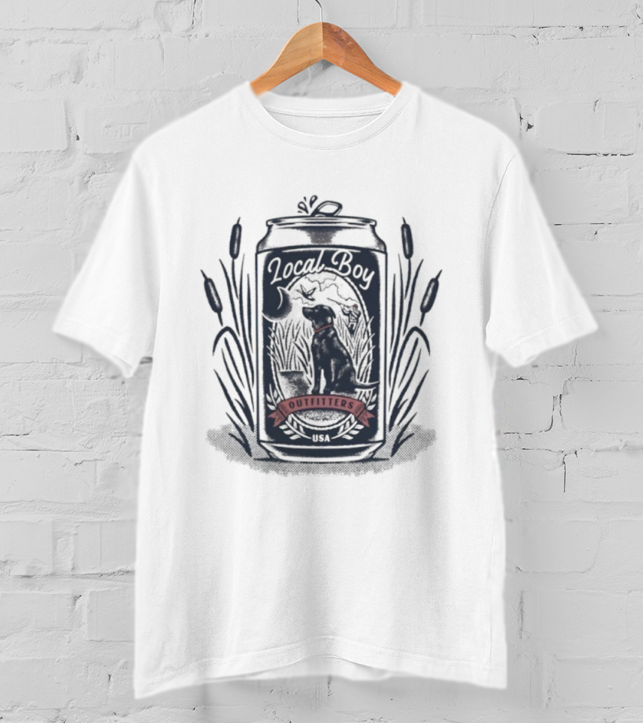 Southern Dog Local Boy Outfitters USA Can Design T-Shirt