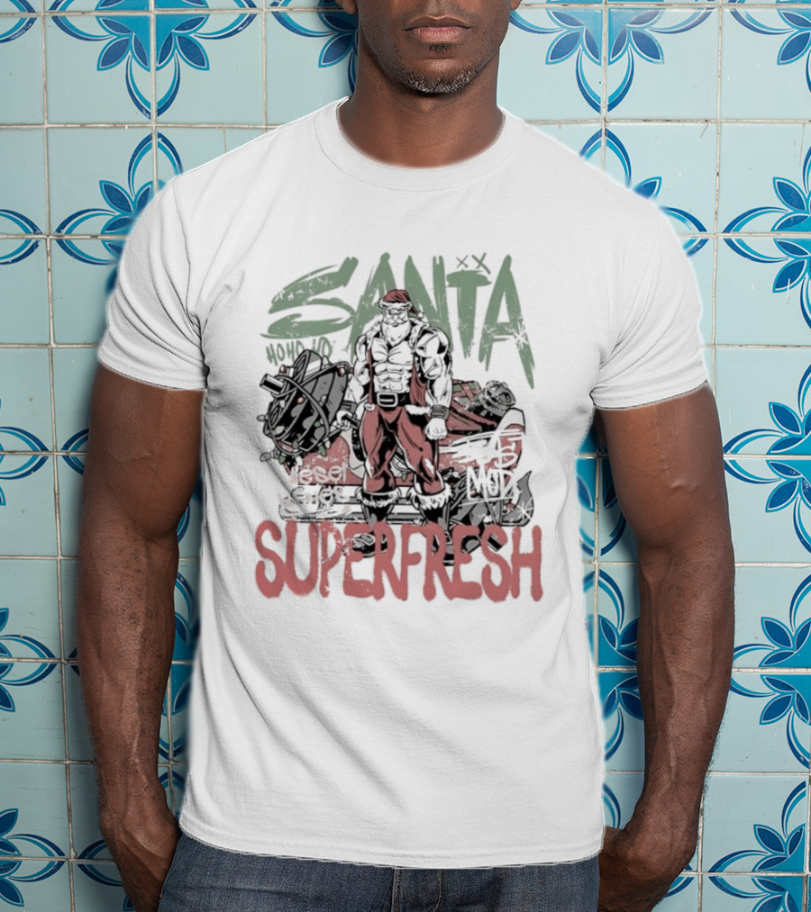 Santa Superfresh Ho Ho Ho Beast Mode T-Shirt